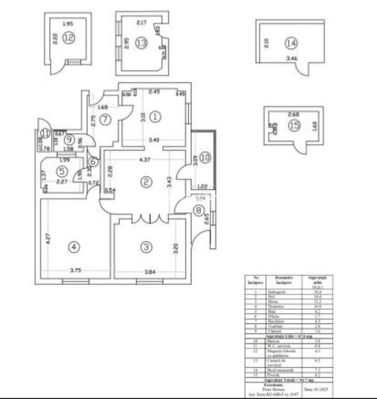 Vanzari Apartamente 3 Camere Capitale (dorobanti)