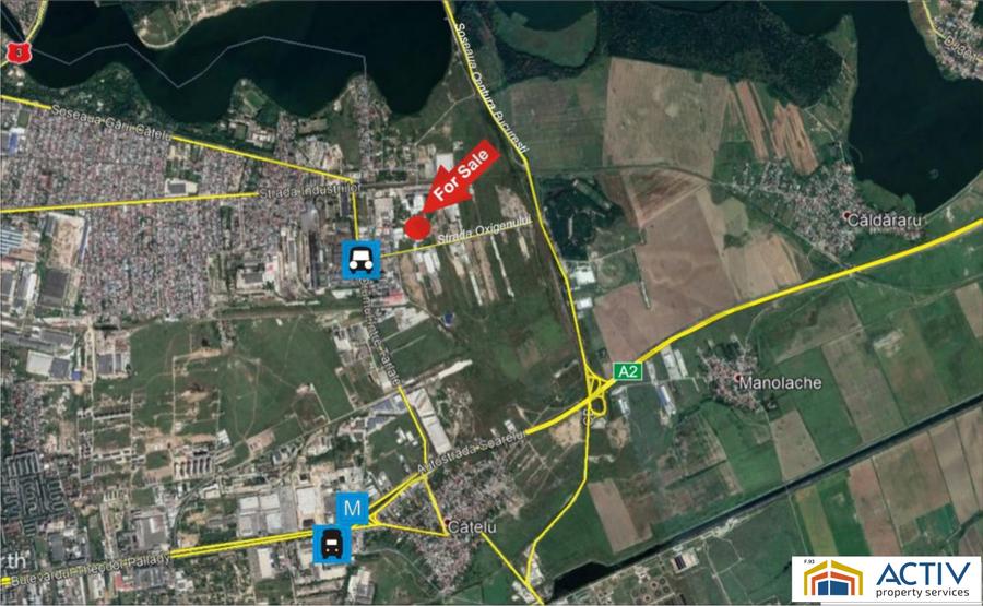 Proprietate industriala de vanzare – Oxigenului 1
