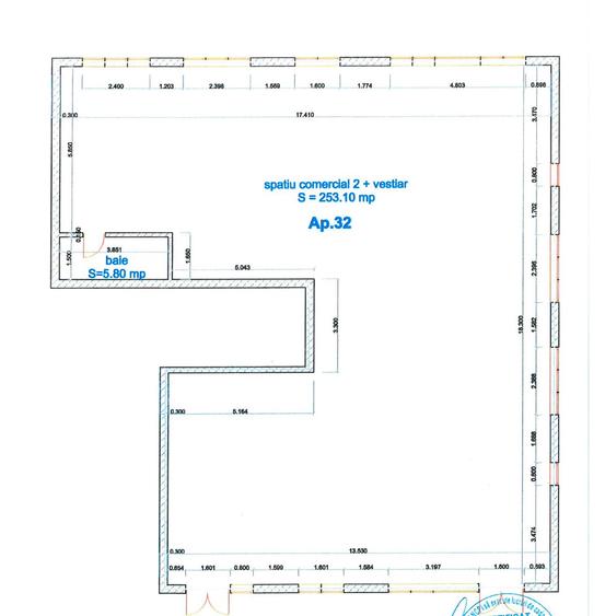 De vanzare spatiu comercial 259 mp in Sibiu