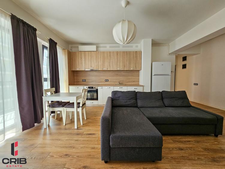 Sisesti 2 camere complet mobilat | Parcare subterană Metrou 4'