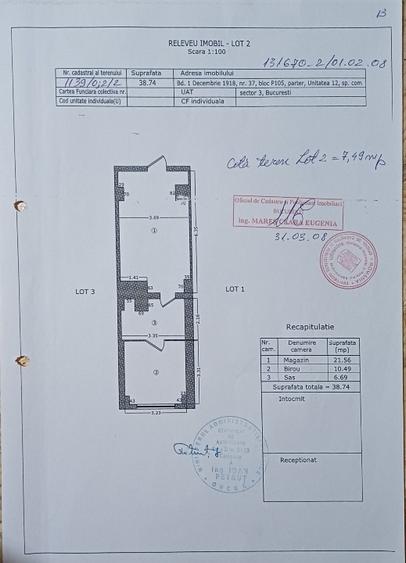 Spatiu comercial Blvd .1 Decembrie 1918 - 23 mp