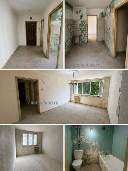 3 camere Emil Racovita etaj 1 67mp  cu boxa si loc de parcare