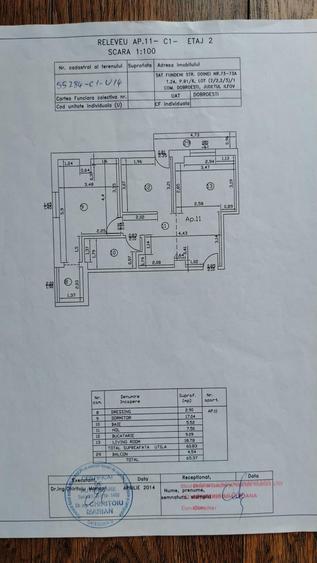 Apartament 2 Camere Dobroesti Doinei Cu Balcon si Parcare