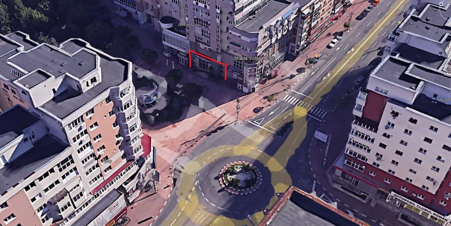 Spatiu comercial de inchiriat Strada Victoriei