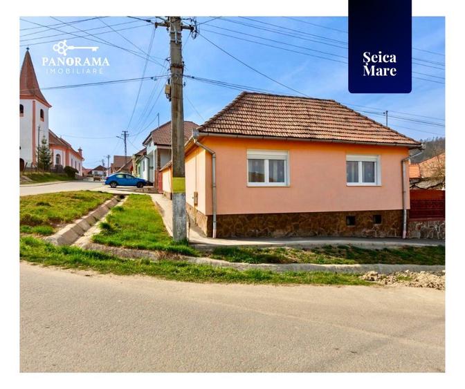 Casă de vânzare Șeica Mare. Liniște, aer curat în inima Transilvaniei