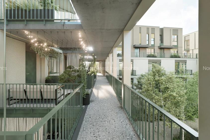 APARTAMENT 2 CAMERE PIPERA ANSAMBLU CU SPAȚII VERZI GENEROASE - 9