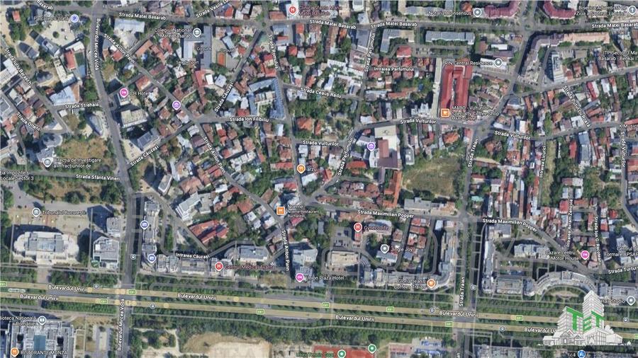 Teren de vanzare in zona Unirii Udristei Matei Basarab cu dubla deschidere