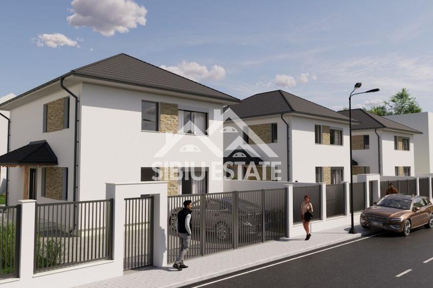 Casă individuală de vânzare – Șura Mică ,Teren 475 mp, zonă linistita
