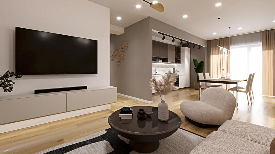 Apartament cu 3 camere | Tip 3B | HILS Sunrise | Pre-certificare GREEN Homes