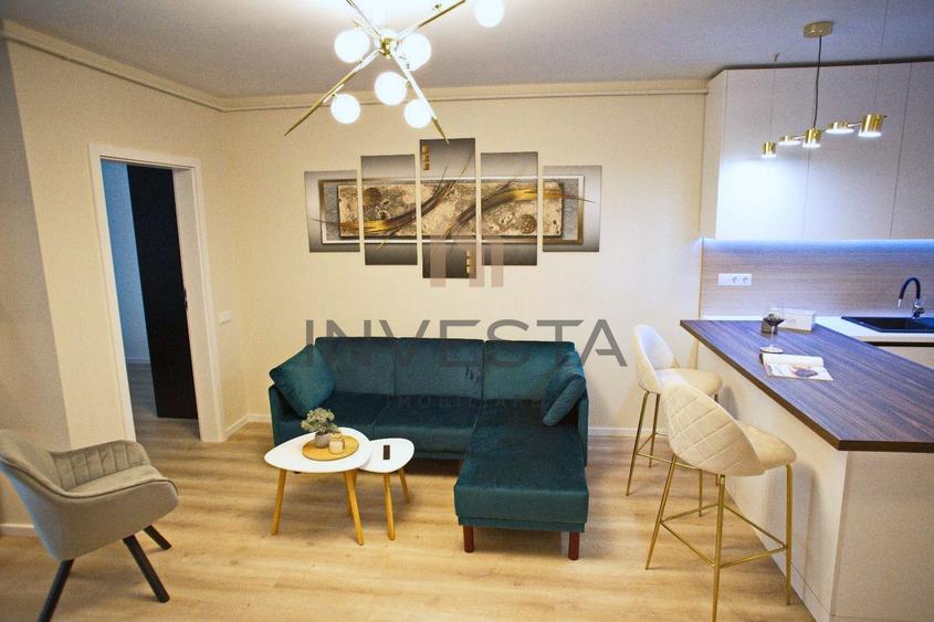 Apartament cu 3 camere, etaj intermediar, bloc nou, zona Frunzisului