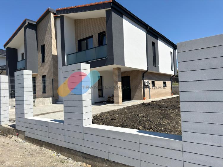 Casă modernă P+E | 120 mp utili | 355 mp teren | Panouri fotovoltaice |