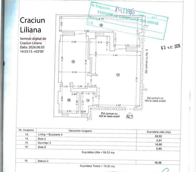 2 camere 2 bai si terasa in prima linie la mare mamaia nord - 12