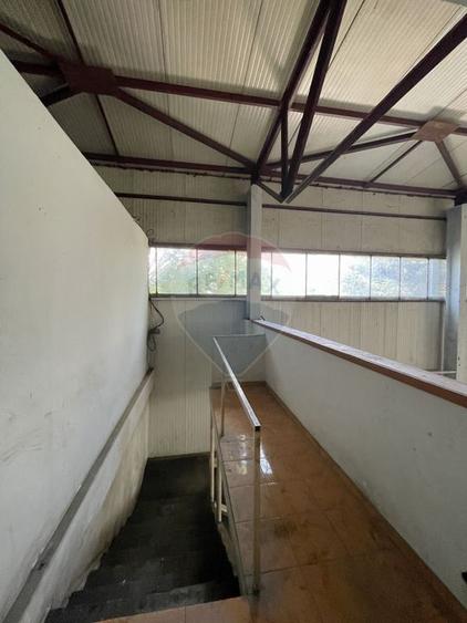 Hala + platforma betonata 600mp, Stefanesti langa centura
