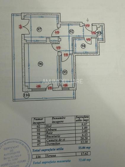 AP. 2 CAMERE- PARCARE INCLUSA, CENTRALA PROPRIE,BLOC NOU, COMIS 0%