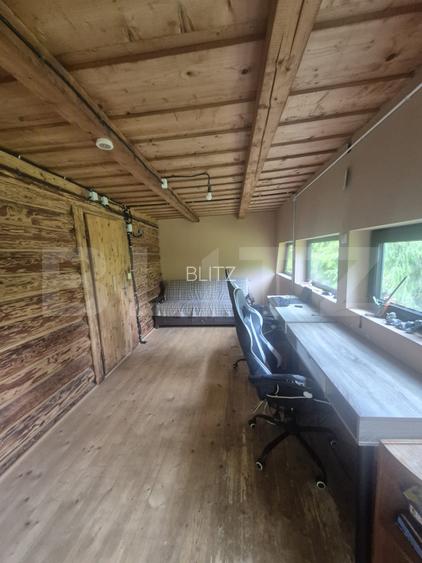Cabana cu parau si brazi maturi, 1400mp, Valea Fericirii - 9