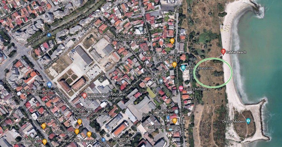 Casa Casatoriilor, teren deosebit 3800 mp