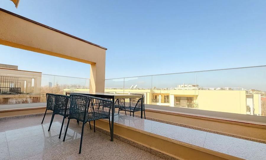 Penthouse, 125 mp, loc de parcare, 2 terase 34 mp, Herastrau-Sos.Nordului