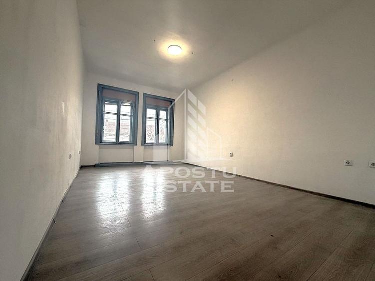 Apartament cu 2 camere,situat la un parter foarte inalt, zona Iosefin
