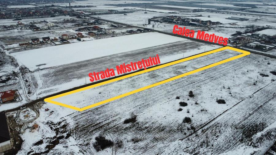 Oportunitate investitie - teren rezidential - 5-9 apartamente - Calea Medves