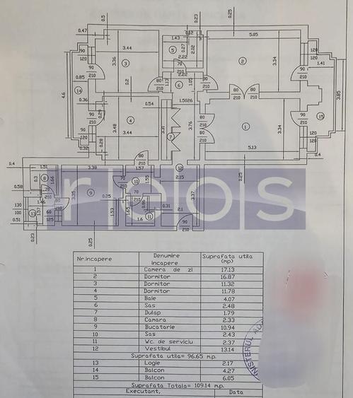 VANZARE 4 CAMERE DECOMANDAT -DECEBAL