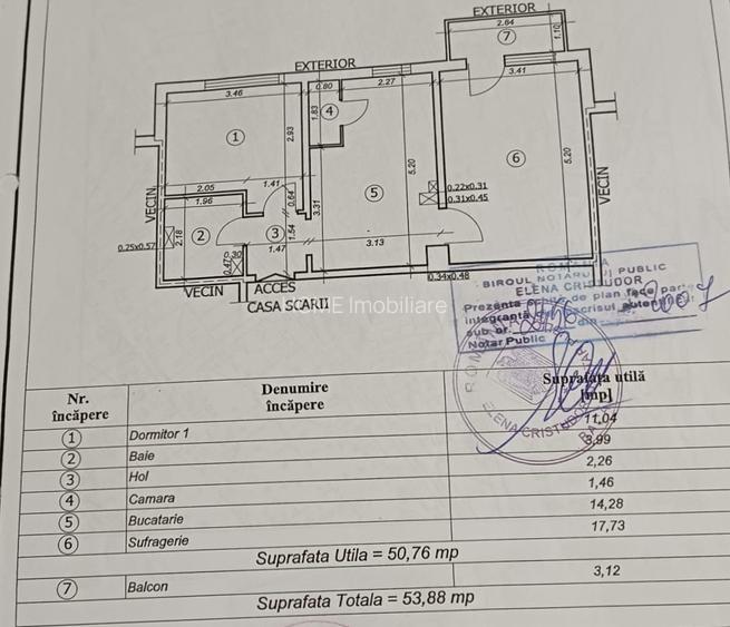 Spre vânzare | Apartament 2 camere | Orizont - 9
