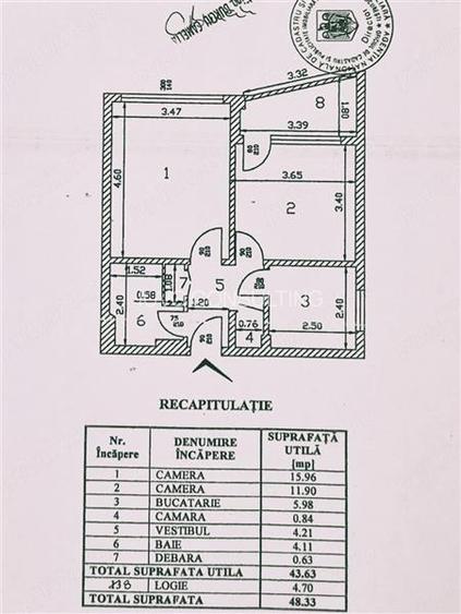 Vanzare Apartament 2 Camere Decomandat Sos.Oltenitei