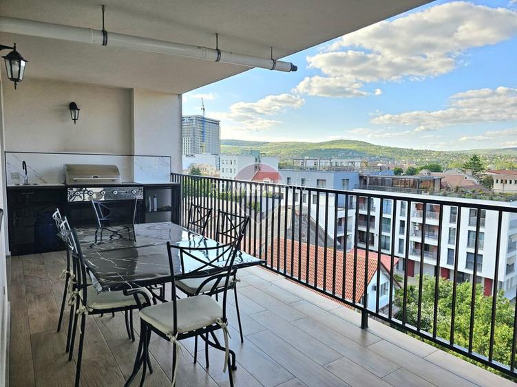 La alt nivel! Inchiriez LUX cu 3 camere, Terasa cu Gratar, Central - 8