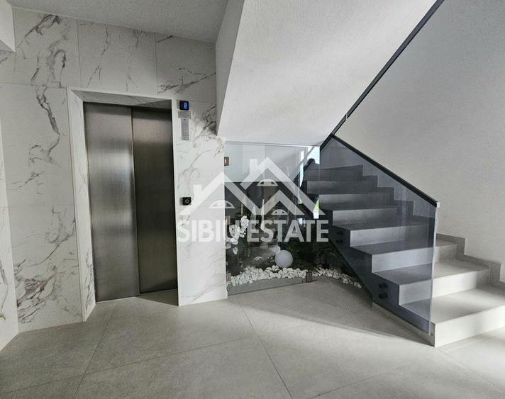 Penthouse Sibiu terasa mare vedere panoramica