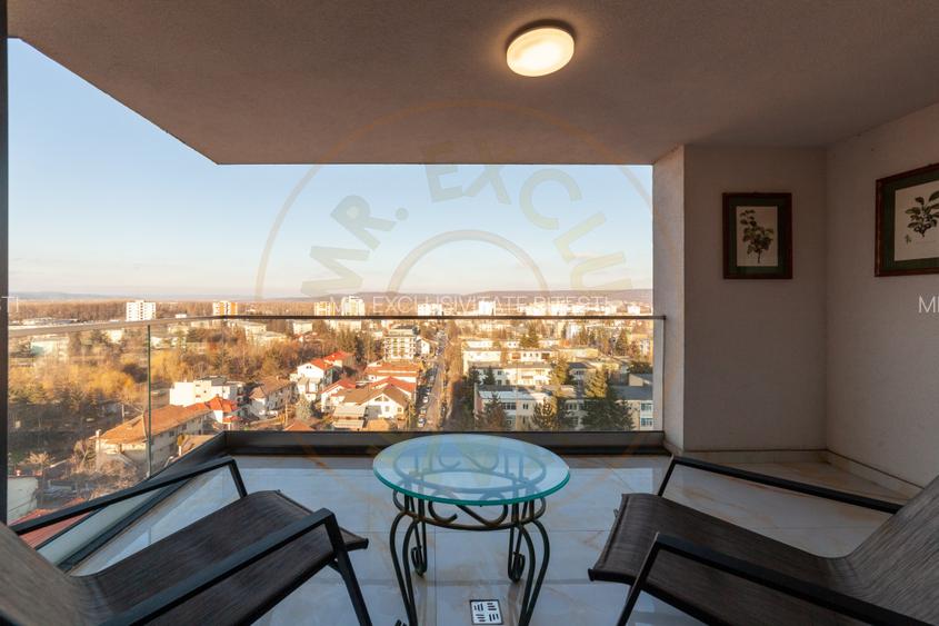 Apartament ultracentral - 3 camere, 167 mp, 2 terase, 2 locuri de parc subterane - 9