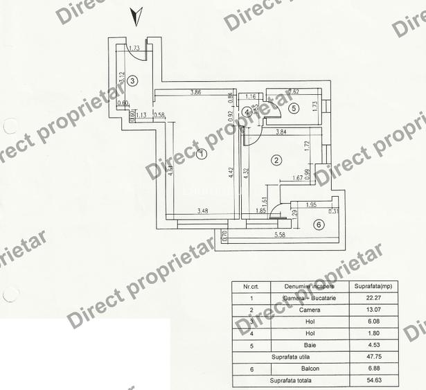 Apartament 2 camere Edenia Titan - 8