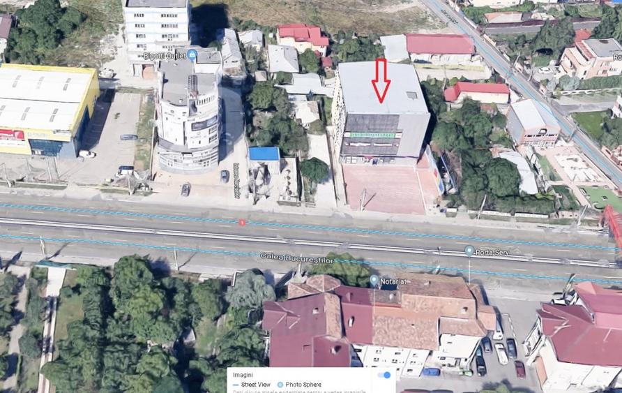 Cladire de birouri si spatii comerciale P+4E, stradal la DN1