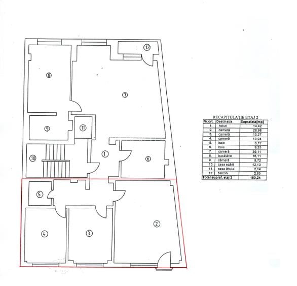 Spatiu birou - 3 camere - Dorobanti - 5
