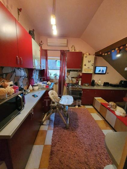 Apartament spațios 3 camere, 99 mp, mobilat și utilat, cu pod – etaj 2