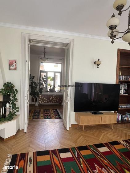 Apartament boem 128 mp | 50 m de Cișmigiu | renovat integral | parcare