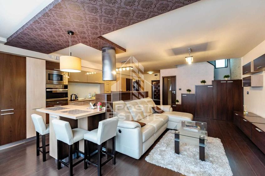 Penthouse pe doua nivele, 108 mp, zona Uta