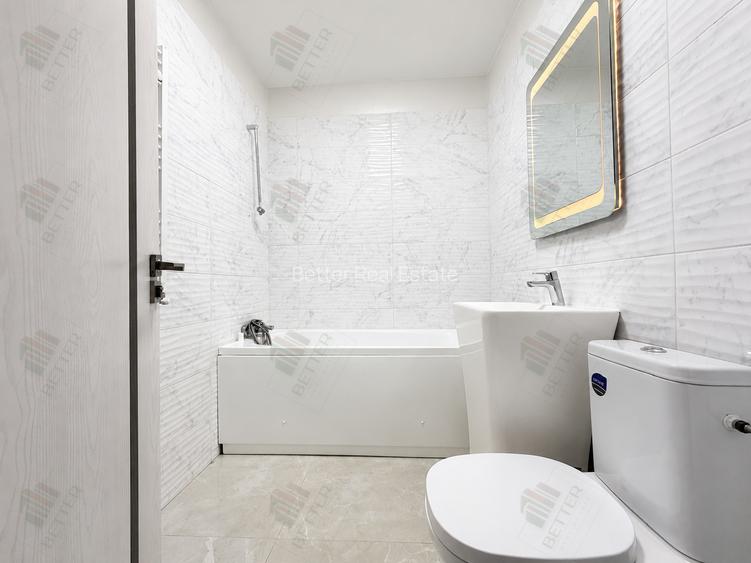 Apartament 3 camere, 2 băi decomandat, 84 mp, etaj intermediar, Popești Leordeni - 8
