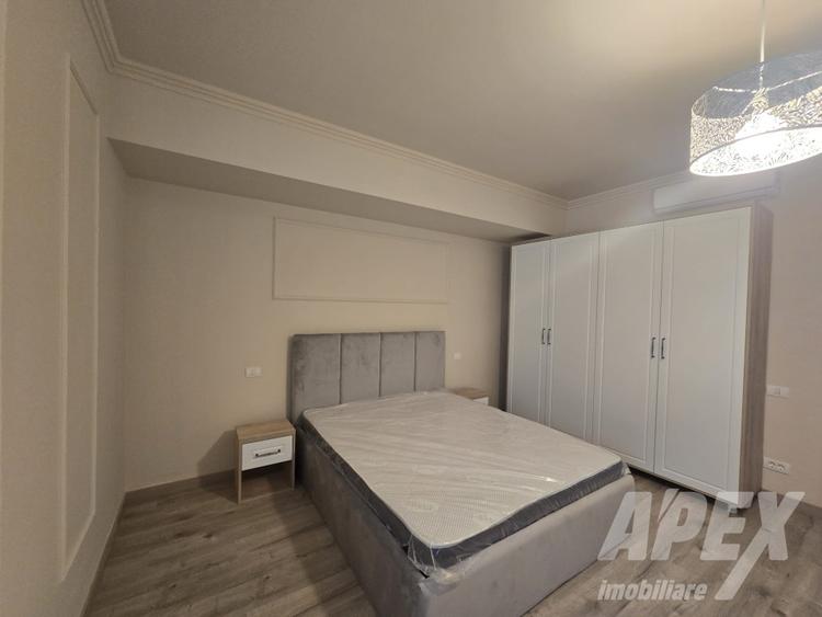 Apartament nou 2 camere mobilat | Curte 50 mp | Decebal- Piata Alba Iulia