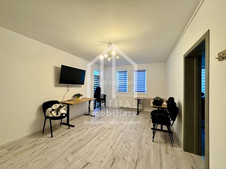 Spatiu de birouri cu 3 camere, 57mp utili + 2 balcoane, loc de parcare - 4