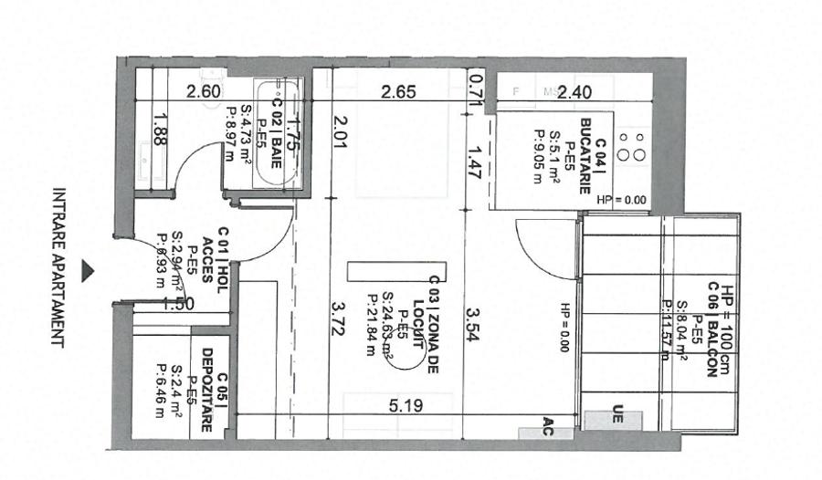 Studio 40 mp cu Balcon 8 mp si Loc Parcare Dobroesti Bucuresti Est - 1