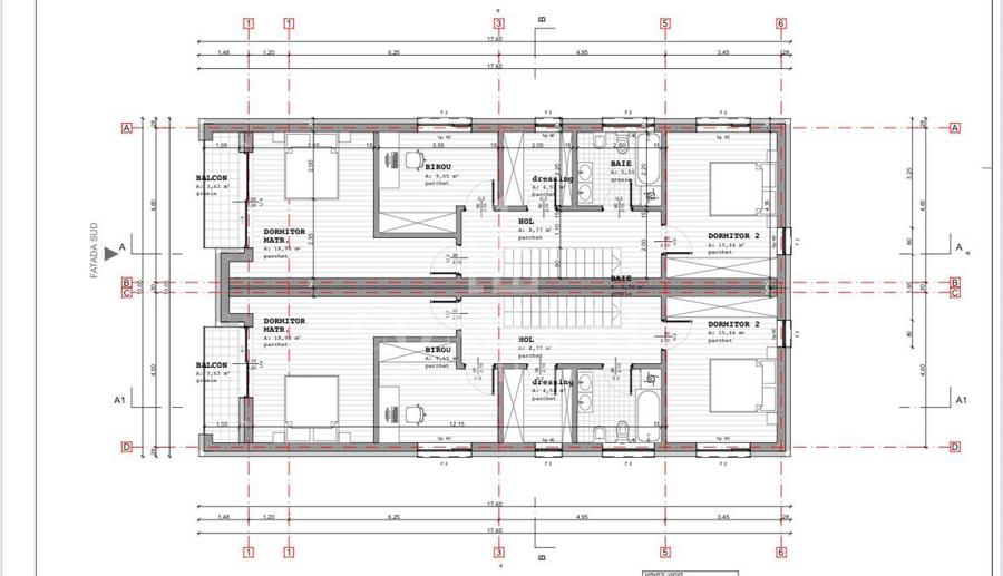 Casă de tip duplex de vânzare | Stadiu semifinisat | Zona Voroneț