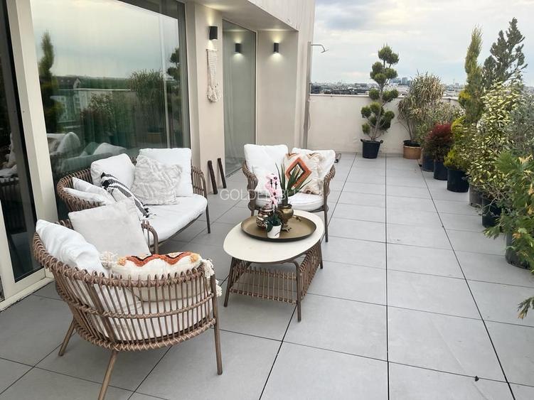 Penthouse Aviatiei De Inchiriat | Complet Mobilat | View  Superb - 7