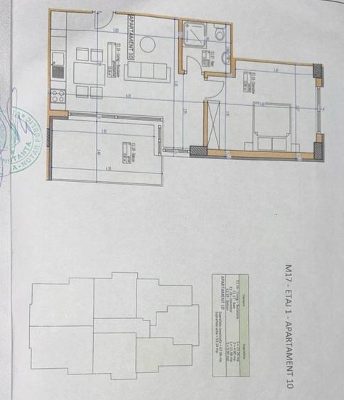 Apartament 2 camere Navodari Bloc 2025 53mp utili etaj 1 Loc de parcare 119000E