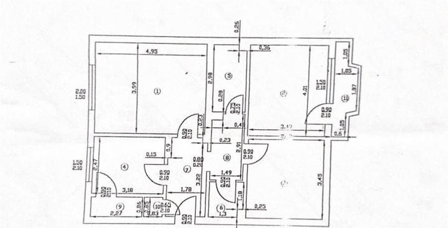 Vanzare apartament 3 camere decomandat, hol H, etaj 3,bloc reabilitat,Mall Vitan
