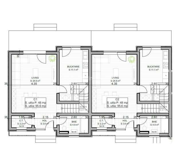 Braytim | Ultima Casă | Insiruite | 4 camere | Strazi asfaltate | Comision 0% - 19