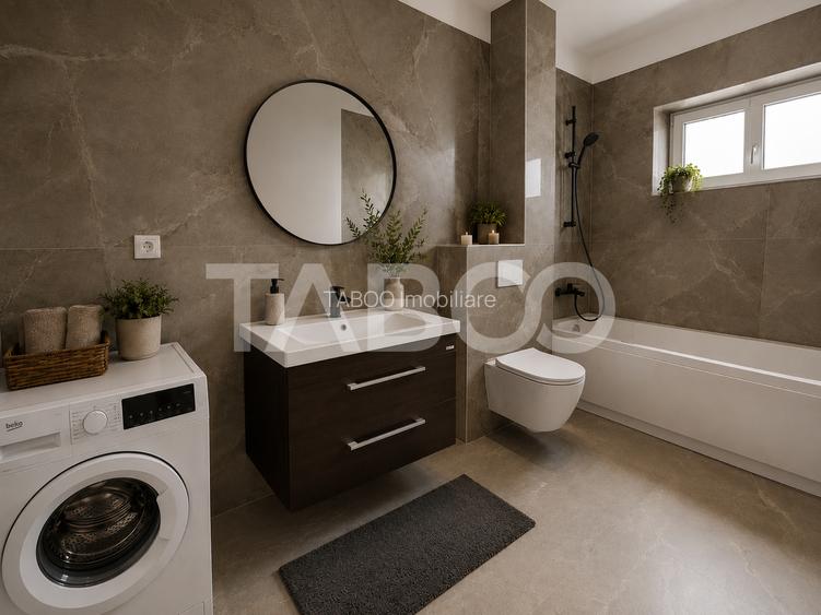 Apartament de inchiriat 3 camere 2 bai parcare Da Vinci Cristian - 9