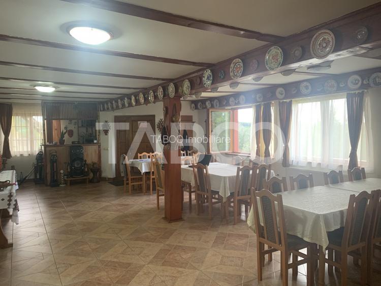 EXCLUSIVITATE Pensiune 9 camere 615 mpu 3600 mp teren in Fantanele - 11