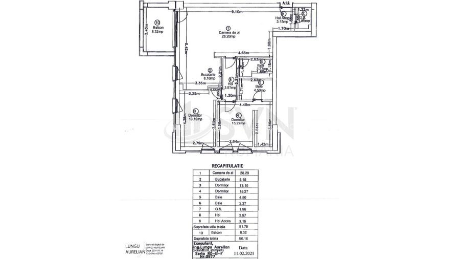REA1028984 Apartament premium 3 camere I Complex Triana Pipera I Parcare Subtera