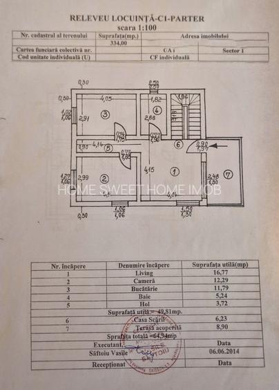 Casa individuala | 5 camere | Curte mare | Sector 1 | Comision 0 - 18
