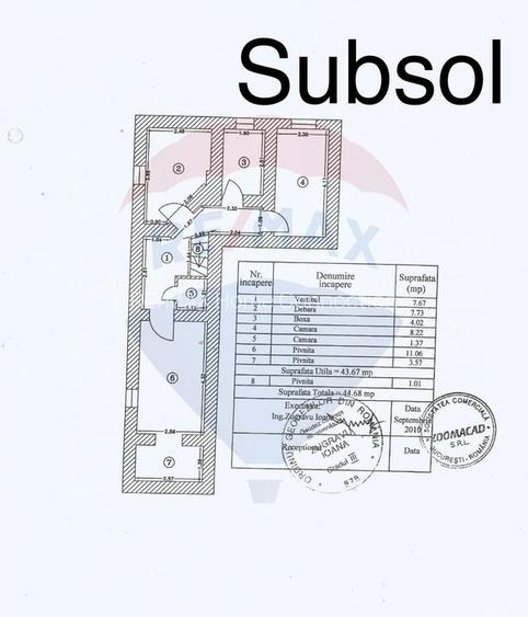 Casă interbelică de închiriat – Str. Barbu Văcărescu nr. 33 - 41