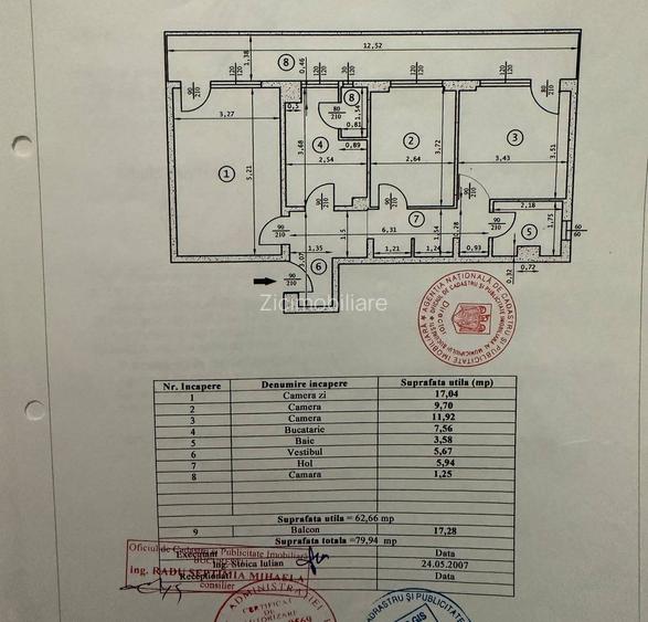 Apartament 3 camere, Tei, Parc Tei, 80 mp, 2 bai, mobilat si utilat - 1